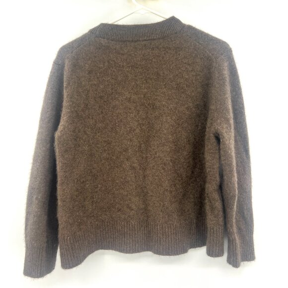 Quince Brown Crew Neck Sweater - Picture 5 of 7